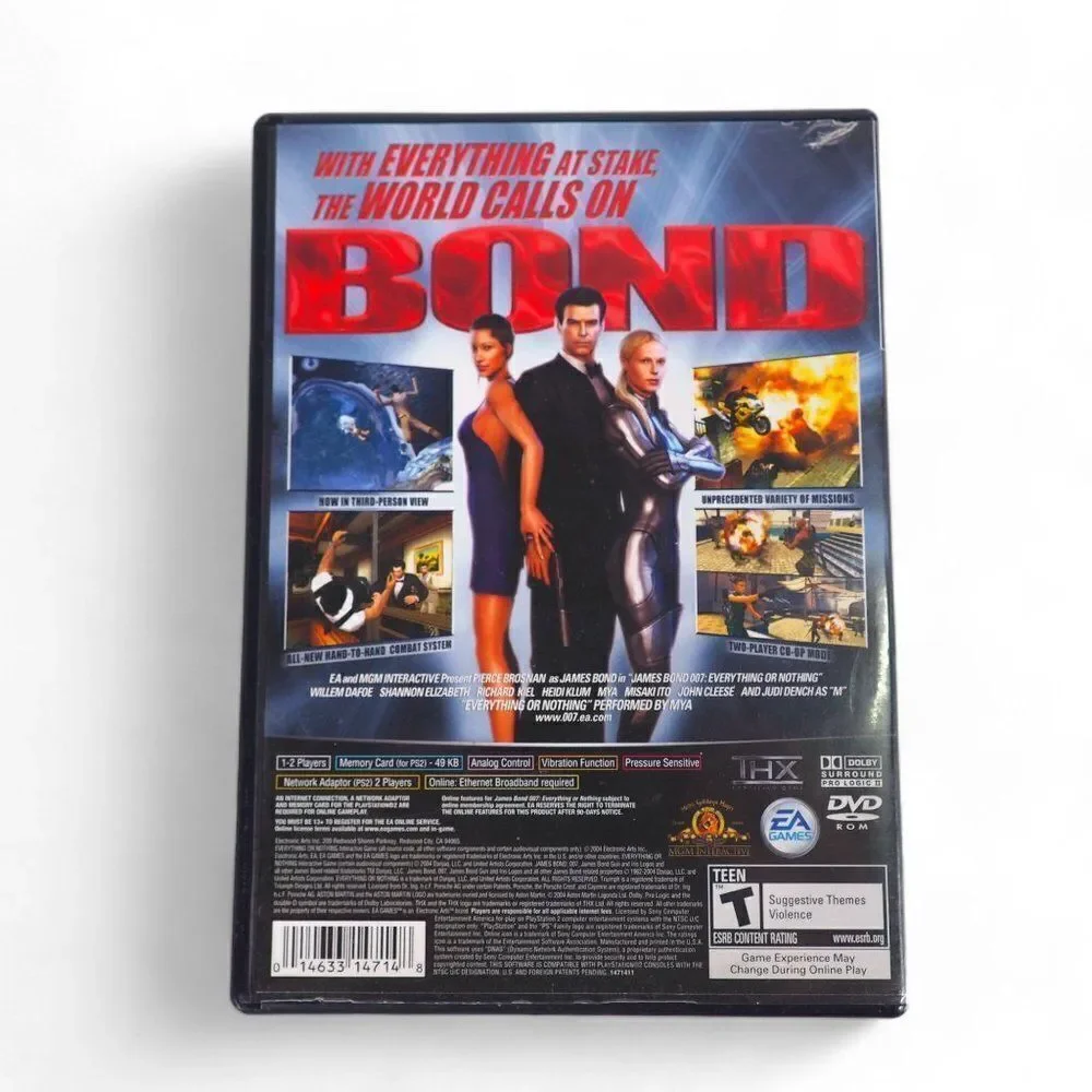 James Bond 007:‎ Everything or Nothing (Sony PlayStation 2, 2004) Complete CIB